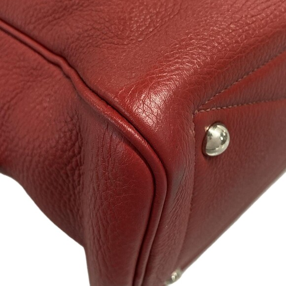 Auth Hermes Victoria 35 - Rouge Garance #161300H18B - Picture 8 of 15